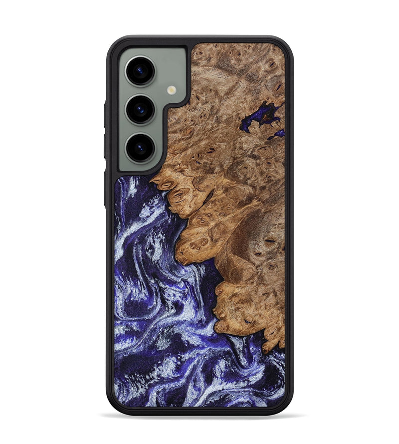 Galaxy S24 Plus Wood Phone Case - Duke (Purple, 800605)