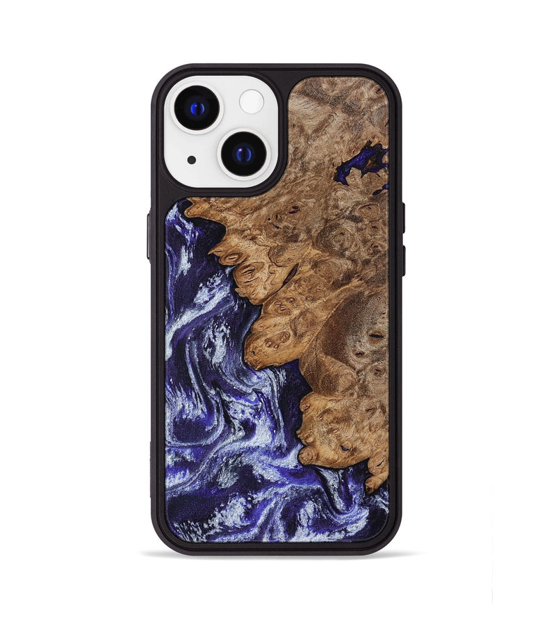 iPhone 13 Wood Phone Case - Duke (Purple, 800605)