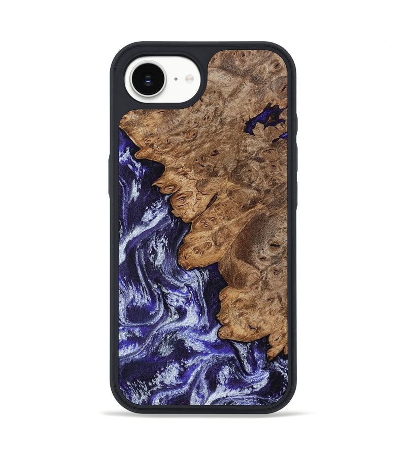iPhone 16e Wood Phone Case - Duke (Purple, 800605)
