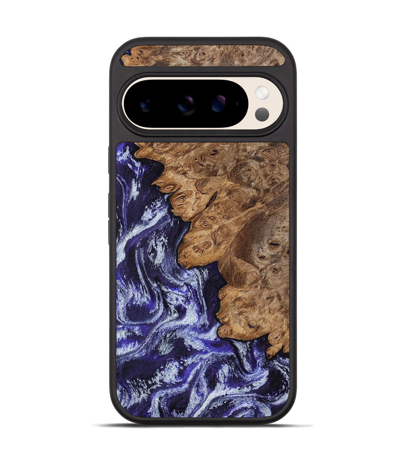 Pixel 10 Wood Phone Case - Duke (Purple, 800605)