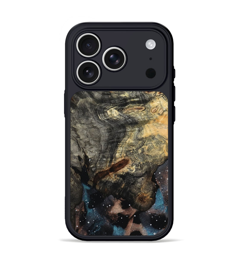 iPhone 17 Pro Wood Phone Case - Demario (Cosmos, 800612)