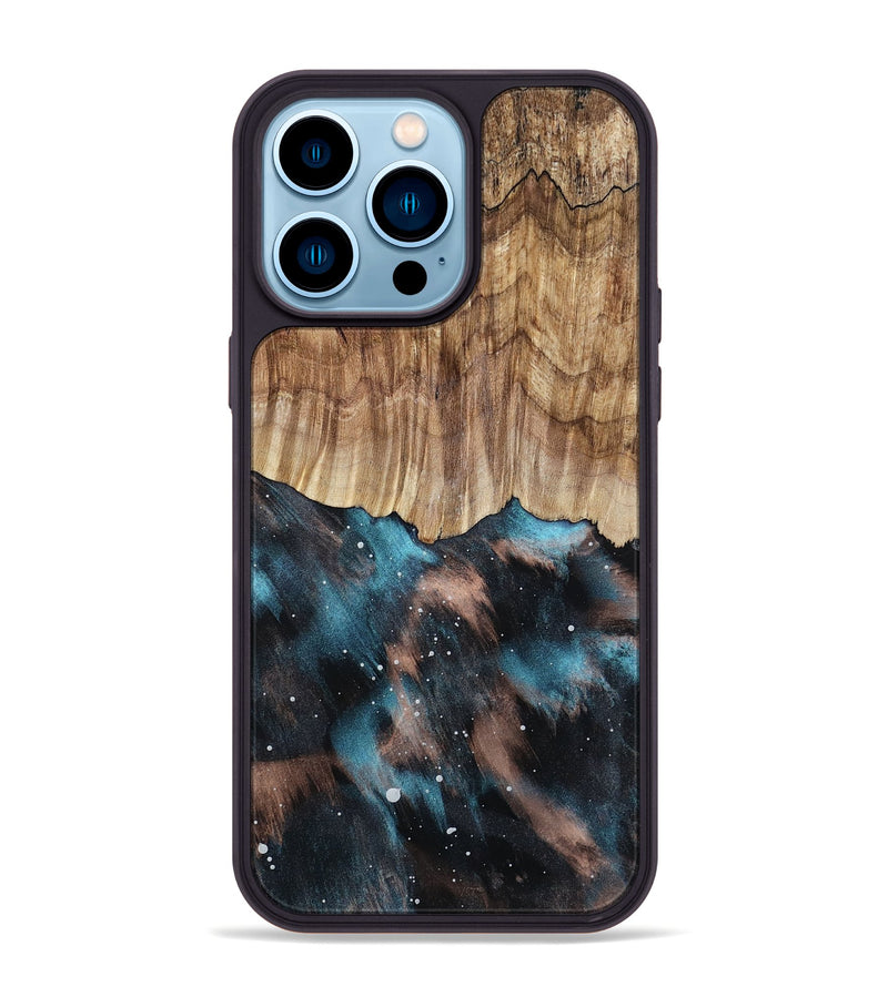 iPhone 14 Pro Max Wood Phone Case - Manuel (Cosmos, 800615)
