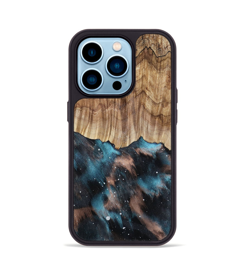 iPhone 14 Pro Wood Phone Case - Manuel (Cosmos, 800615)