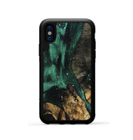 iPhone Xs Wood Phone Case - Barbara (Cosmos, 800619)