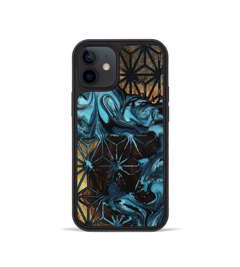 iPhone 12 mini Wood Phone Case - Aspen (Pattern, 800622)