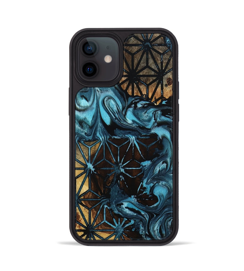 iPhone 12 Wood Phone Case - Aspen (Pattern, 800622)