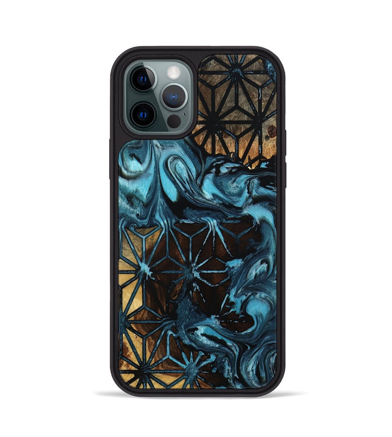 iPhone 12 Pro Wood Phone Case - Aspen (Pattern, 800622)