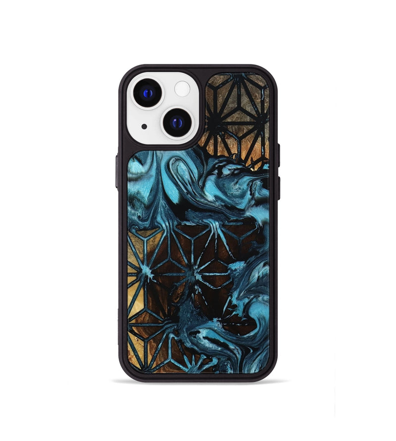 iPhone 13 mini Wood Phone Case - Aspen (Pattern, 800622)