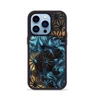 iPhone 14 Pro Wood Phone Case - Aspen (Pattern, 800622)
