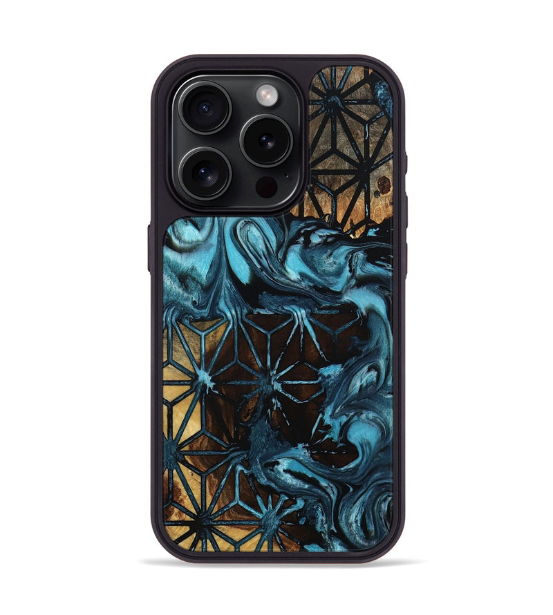 iPhone 15 Pro Wood Phone Case - Aspen (Pattern, 800622)