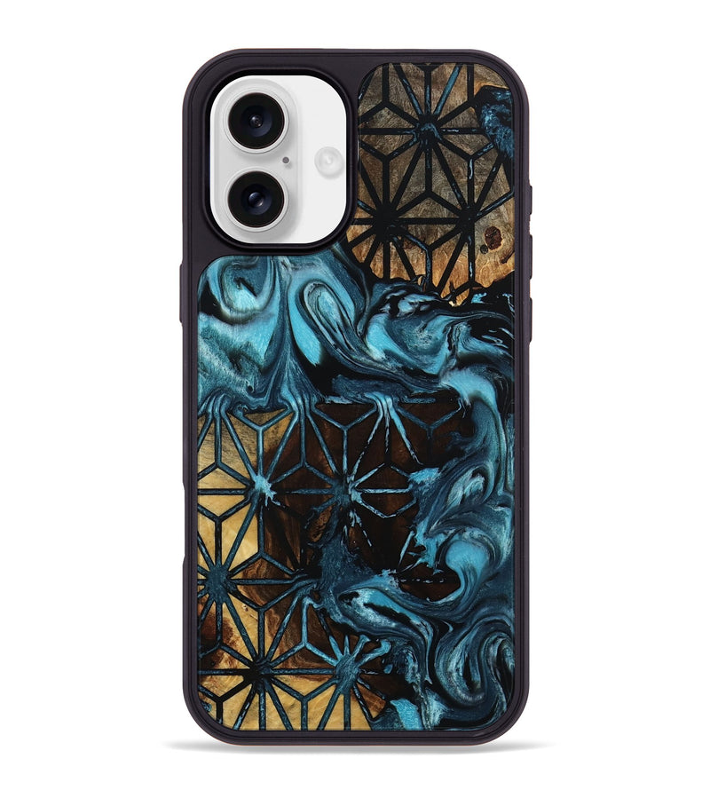 iPhone 16 Plus Wood Phone Case - Aspen (Pattern, 800622)