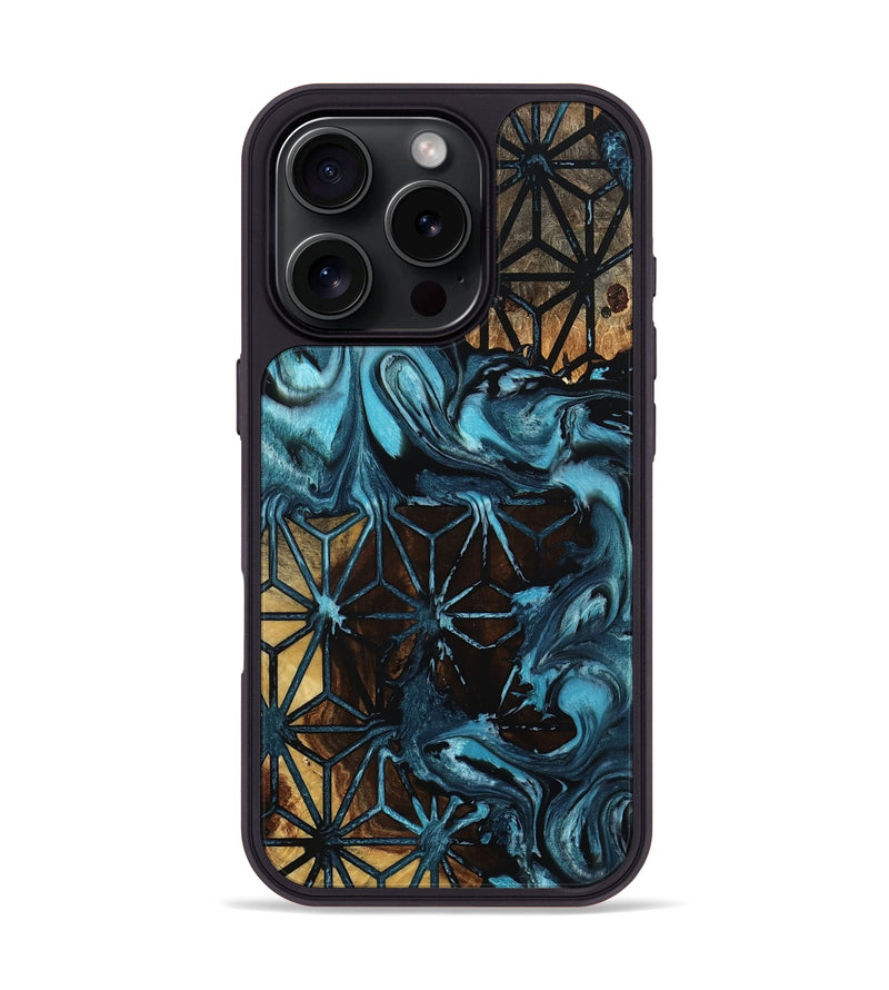 iPhone 16 Pro Wood Phone Case - Aspen (Pattern, 800622)