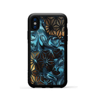 iPhone Xs Wood Phone Case - Aspen (Pattern, 800622)