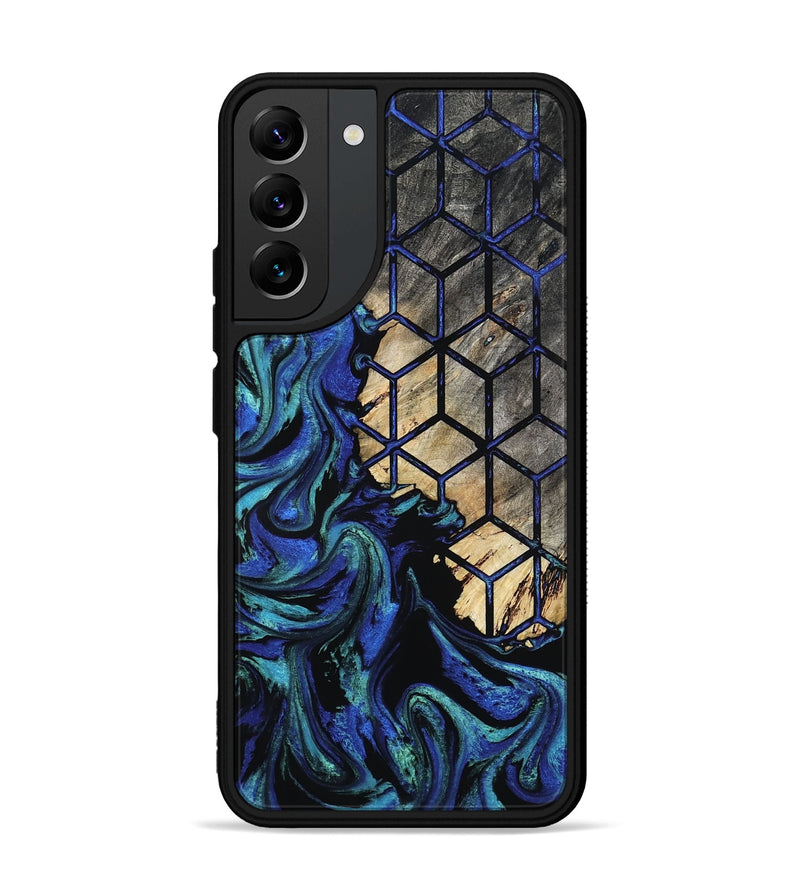 Galaxy S22 Plus Wood Phone Case - Fabiola (Pattern, 800623)