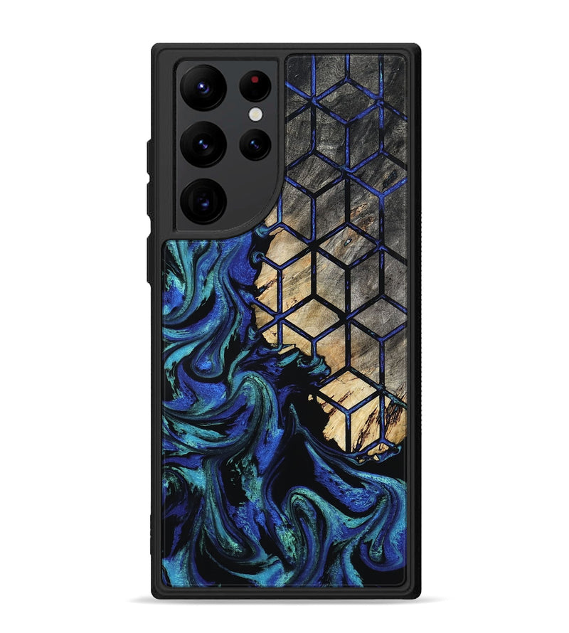 Galaxy S22 Ultra Wood Phone Case - Fabiola (Pattern, 800623)