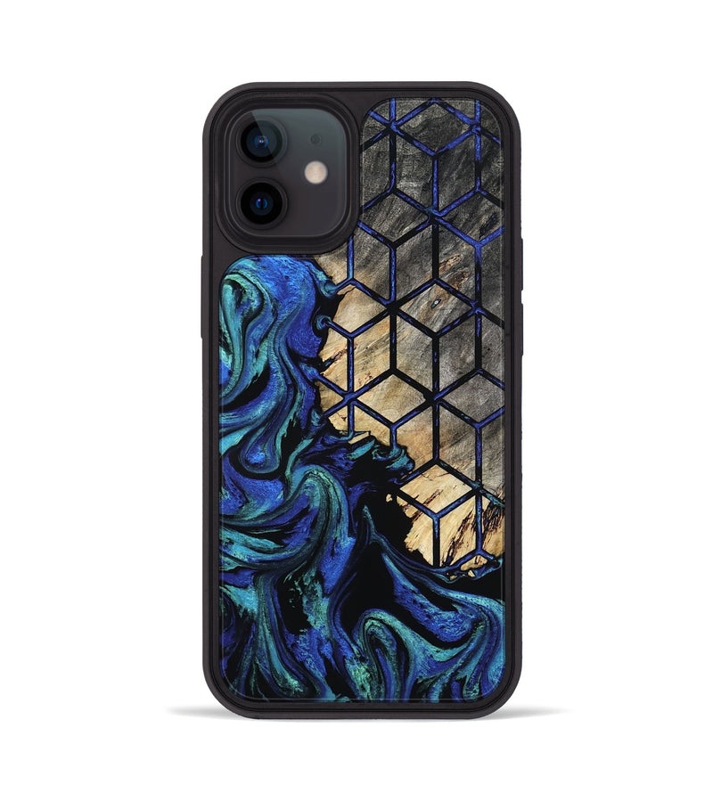 iPhone 12 Wood Phone Case - Fabiola (Pattern, 800623)