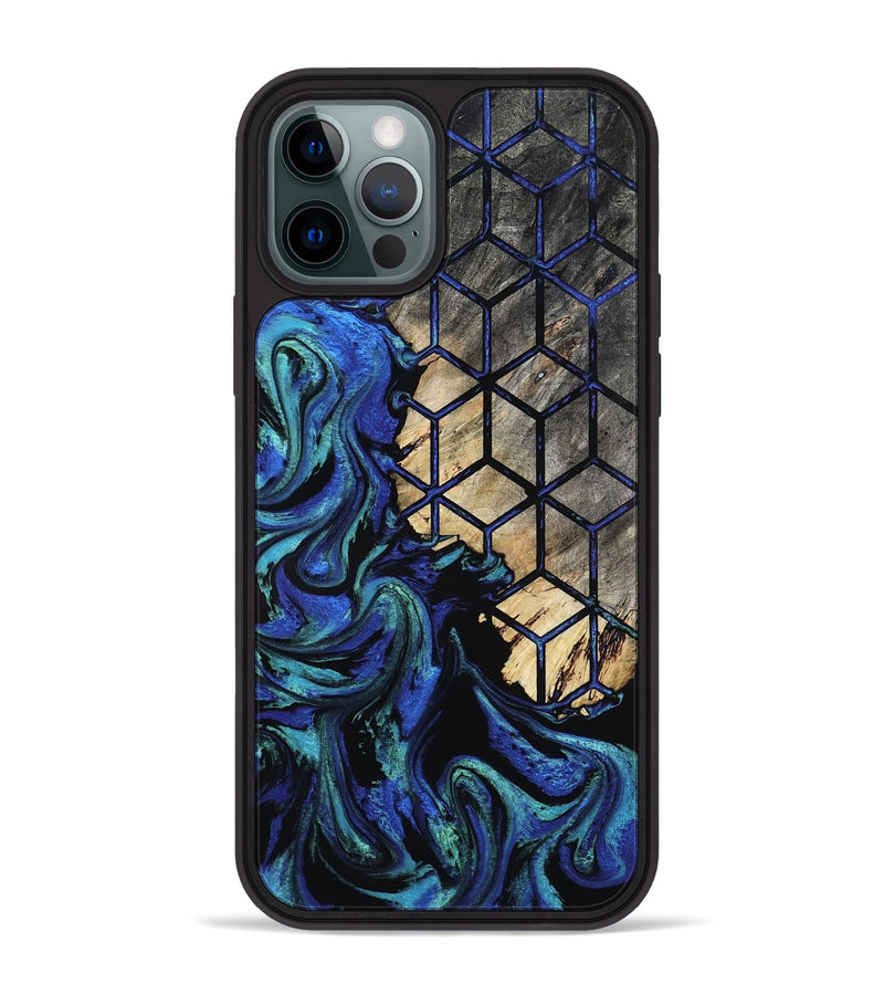 iPhone 12 Pro Max Wood Phone Case - Fabiola (Pattern, 800623)