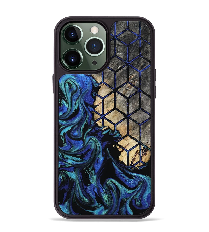 iPhone 13 Pro Max Wood Phone Case - Fabiola (Pattern, 800623)