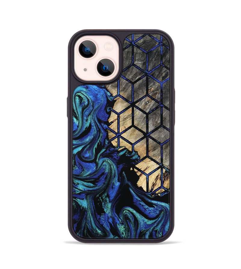 iPhone 14 Wood Phone Case - Fabiola (Pattern, 800623)