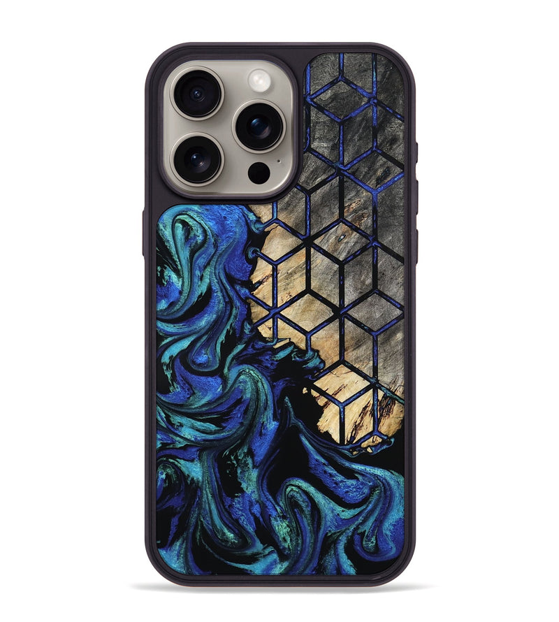 iPhone 15 Pro Max Wood Phone Case - Fabiola (Pattern, 800623)