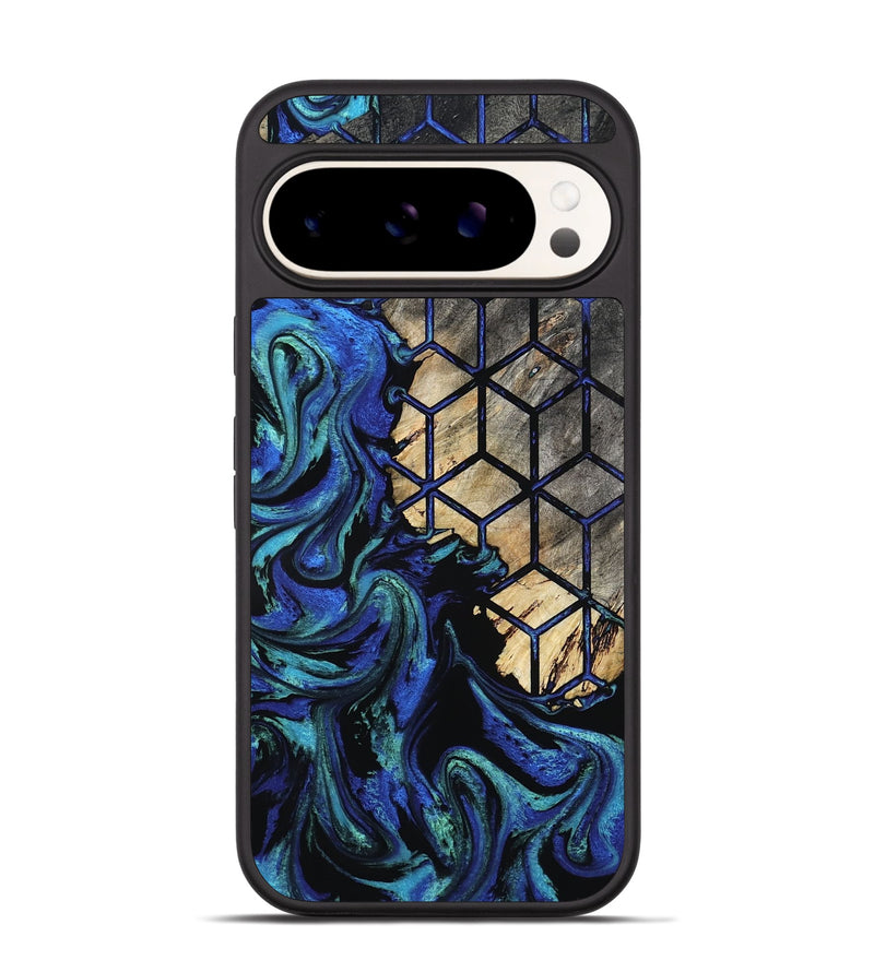Pixel 9 Wood Phone Case - Fabiola (Pattern, 800623)