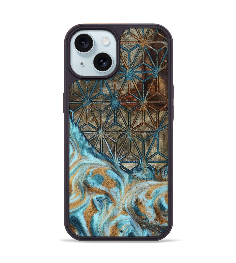 iPhone 15 Wood Phone Case - Talon (Pattern, 800624)
