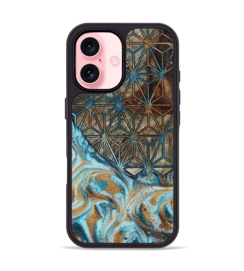 iPhone 16 Wood Phone Case - Talon (Pattern, 800624)