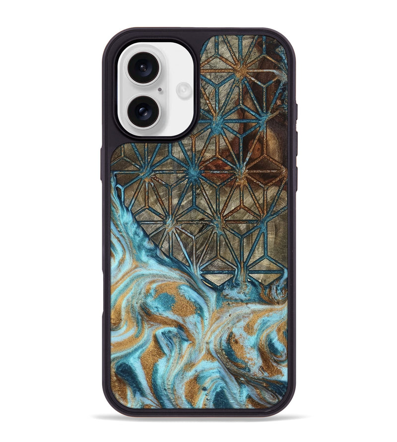 iPhone 16 Plus Wood Phone Case - Talon (Pattern, 800624)