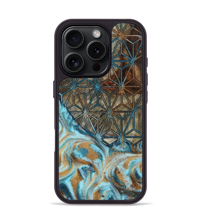 iPhone 16 Pro Wood Phone Case - Talon (Pattern, 800624)