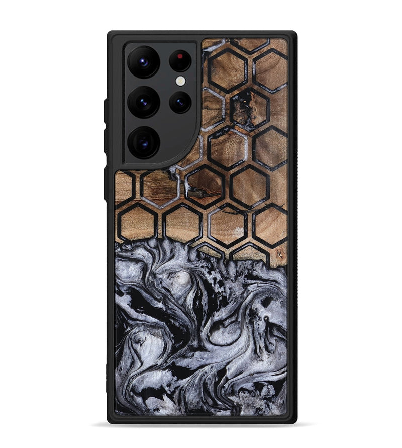 Galaxy S22 Ultra Wood Phone Case - Taina (Pattern, 800626)