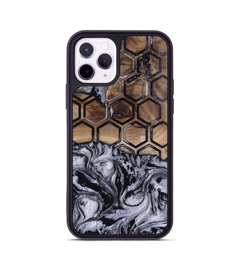 iPhone 11 Pro Wood Phone Case - Taina (Pattern, 800626)