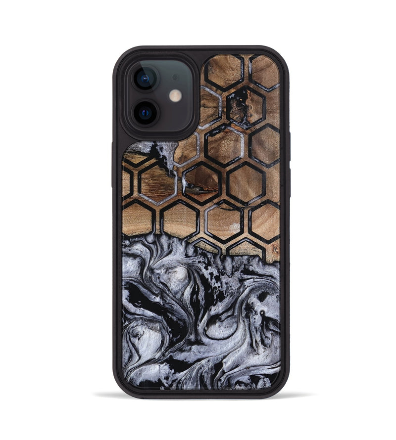 iPhone 12 Wood Phone Case - Taina (Pattern, 800626)