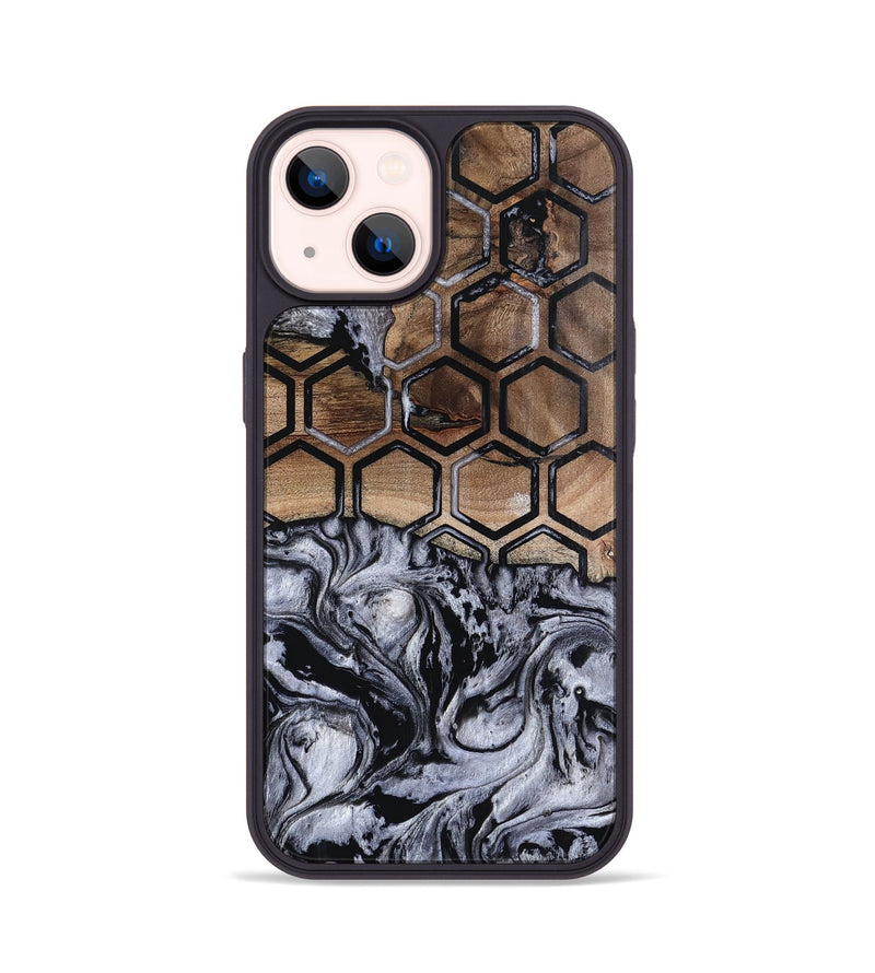 iPhone 14 Wood Phone Case - Taina (Pattern, 800626)