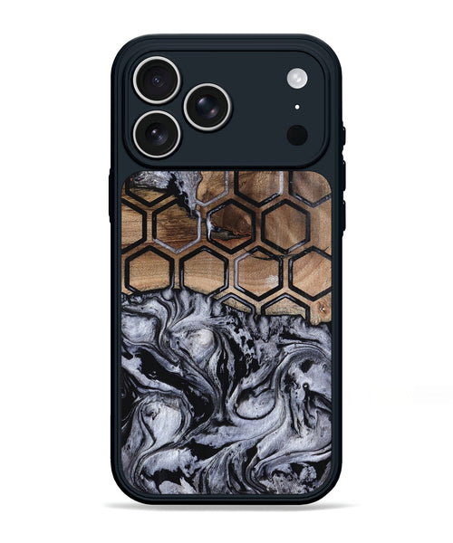iPhone 17 Pro Max Wood Phone Case - Taina (Pattern, 800626)