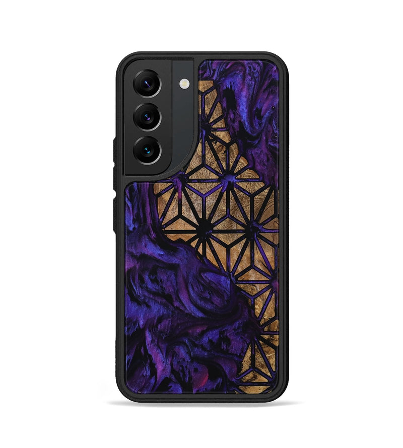Galaxy S22 Wood Phone Case - Latasha (Pattern, 800627)