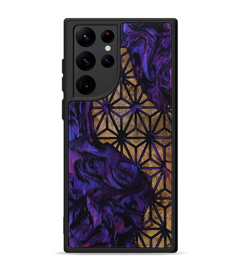 Galaxy S22 Ultra Wood Phone Case - Latasha (Pattern, 800627)