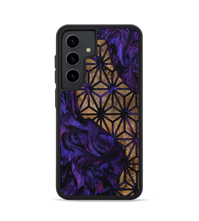 Galaxy S24 Wood Phone Case - Latasha (Pattern, 800627)