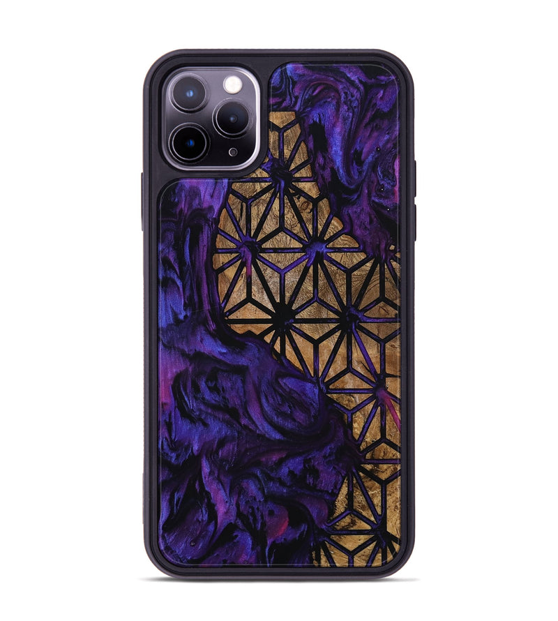 iPhone 11 Pro Max Wood Phone Case - Latasha (Pattern, 800627)