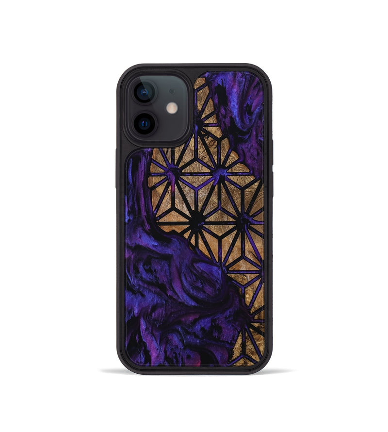 iPhone 12 mini Wood Phone Case - Latasha (Pattern, 800627)