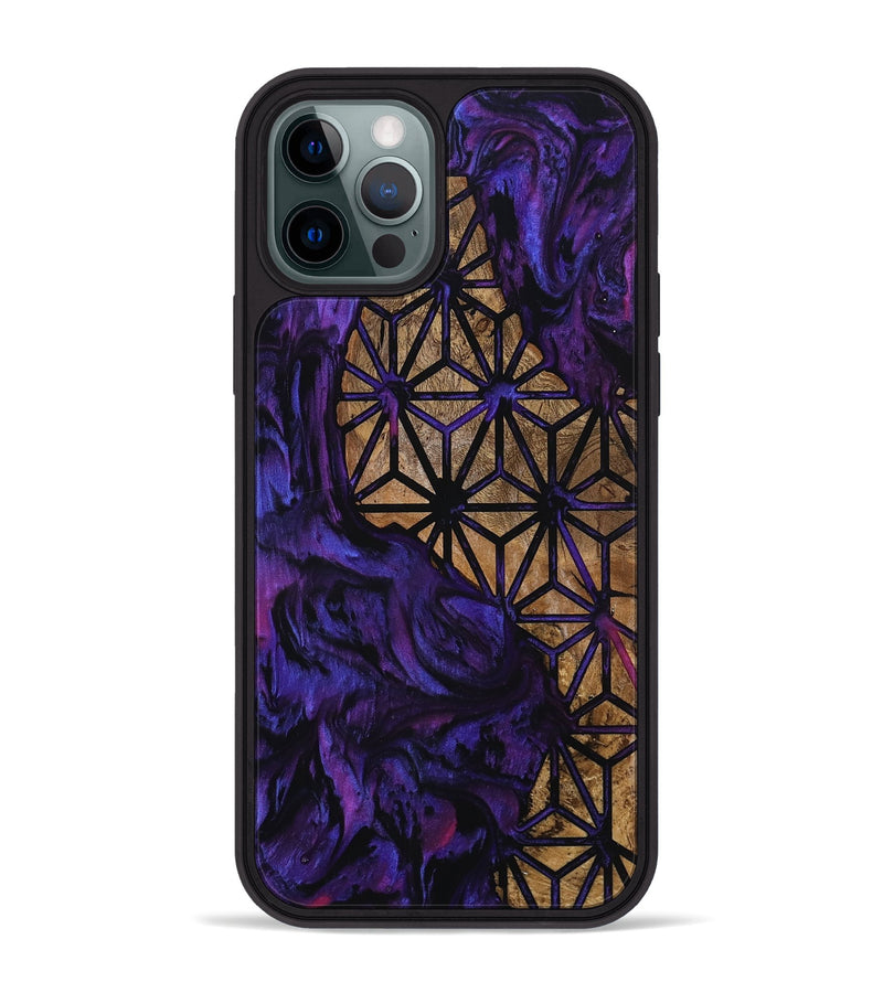 iPhone 12 Pro Max Wood Phone Case - Latasha (Pattern, 800627)