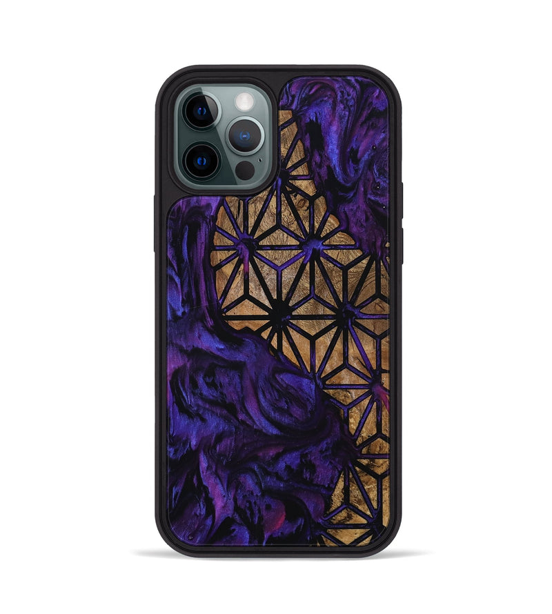iPhone 12 Pro Wood Phone Case - Latasha (Pattern, 800627)