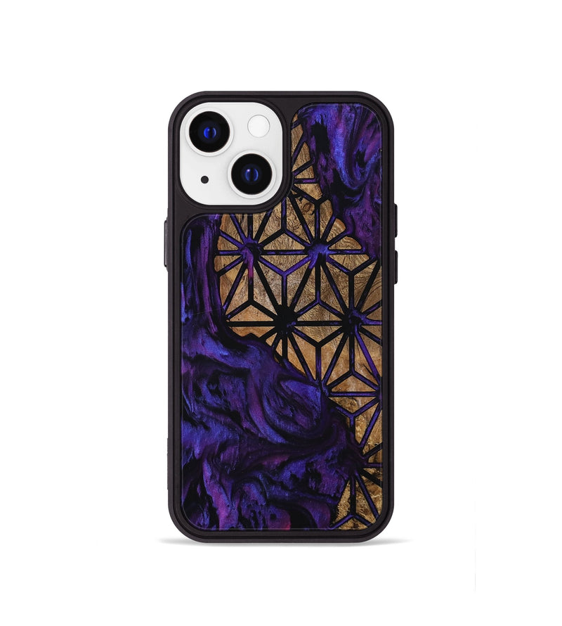 iPhone 13 mini Wood Phone Case - Latasha (Pattern, 800627)