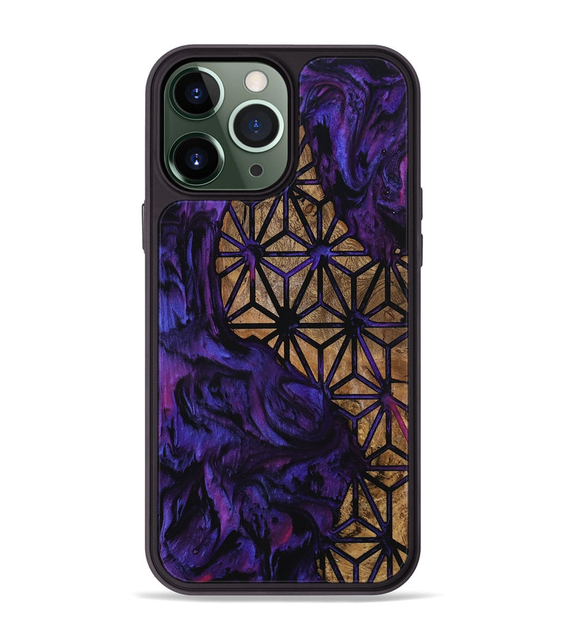 iPhone 13 Pro Max Wood Phone Case - Latasha (Pattern, 800627)