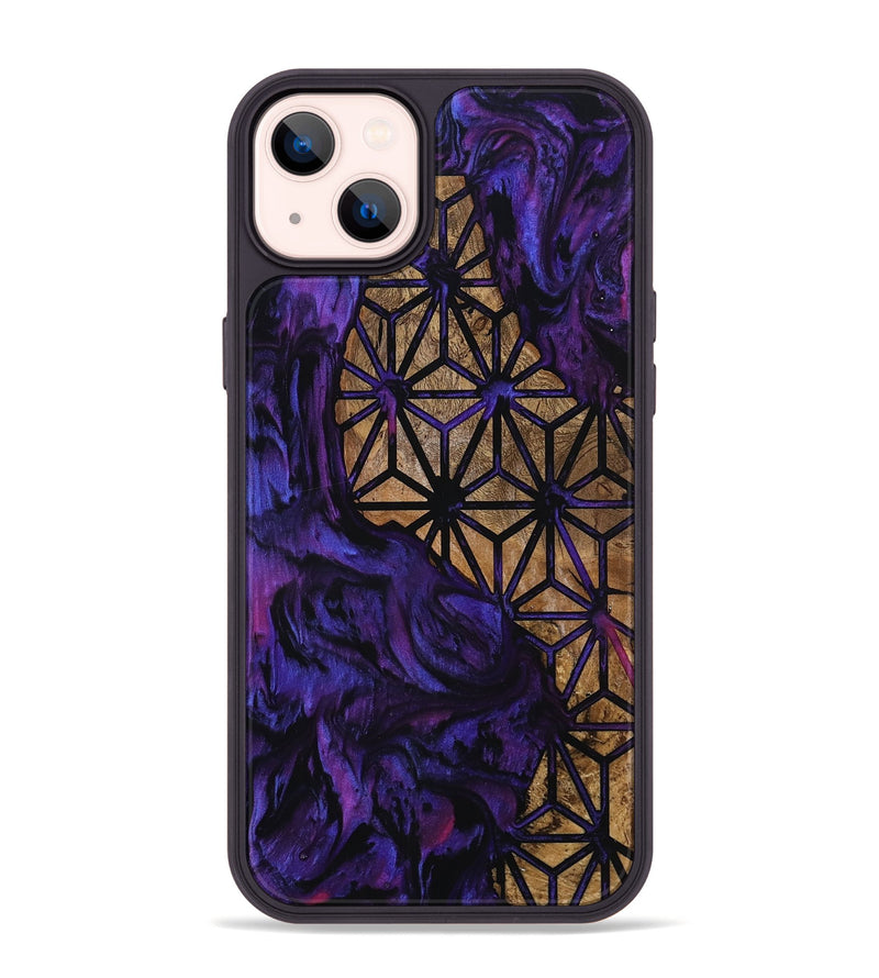 iPhone 14 Plus Wood Phone Case - Latasha (Pattern, 800627)