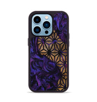 iPhone 14 Pro Wood Phone Case - Latasha (Pattern, 800627)