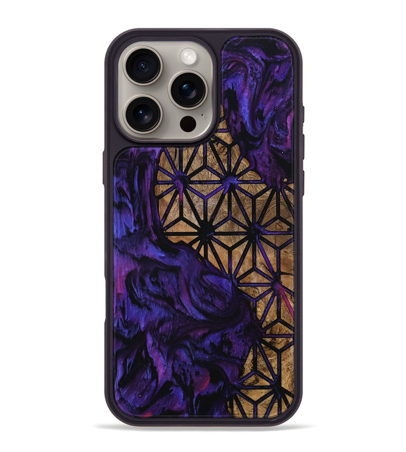 iPhone 16 Pro Max Wood Phone Case - Latasha (Pattern, 800627)