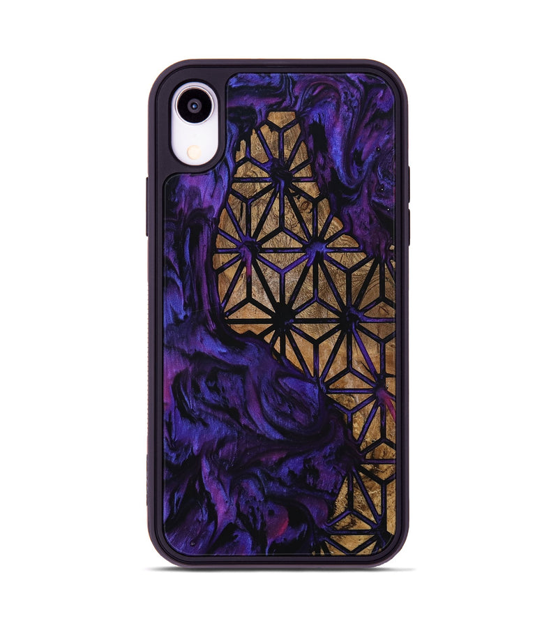 iPhone Xr Wood Phone Case - Latasha (Pattern, 800627)