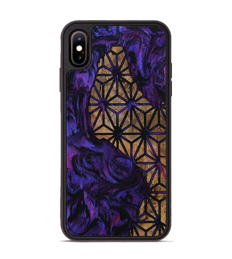 iPhone Xs Max Wood Phone Case - Latasha (Pattern, 800627)
