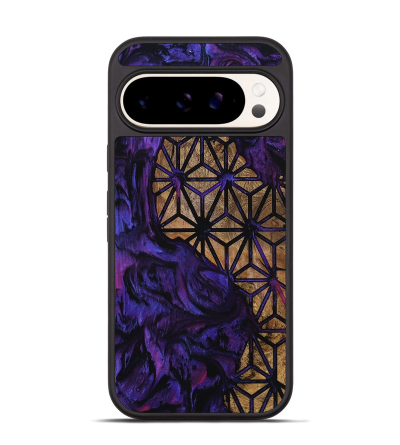 Pixel 9 Pro Wood Phone Case - Latasha (Pattern, 800627)