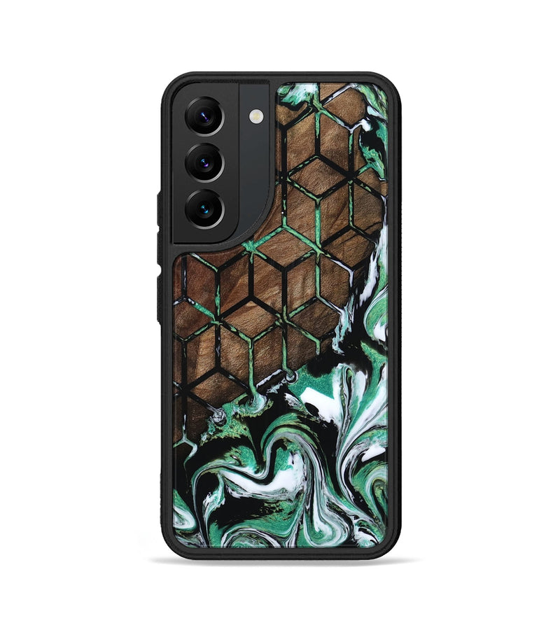 Galaxy S22 Wood Phone Case - Lance (Pattern, 800631)